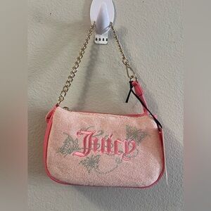 Juicy Couture Wing It Mini Wristlet Purse – Pink Diamond Butterfly